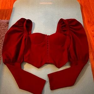 Romantic crop top